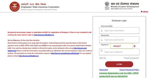 ESIC Employee Login: Insured Person Portal, e-Pehchan Card & Benefits