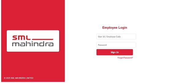 SML Isuzu Employee Login